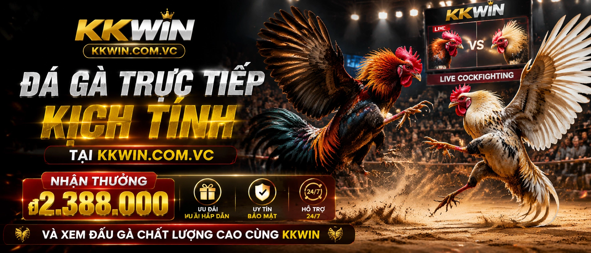 Đá Gà Campuchia tại KKWIN