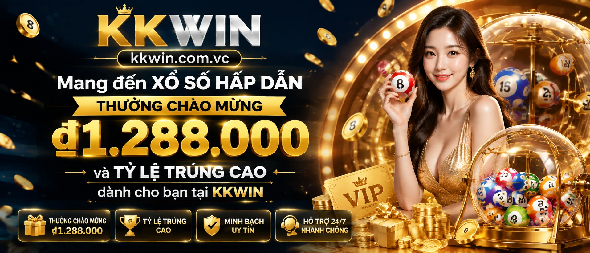 Trải nghiệm xem Xổ Số trên điện thoại Android iOS và mobile web tại KKWIN